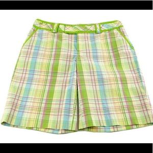 Lilly Pulitzer Palm Beach Fit Plaid Shorts